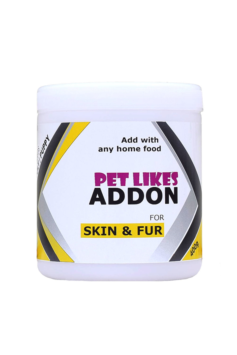 Pet Likes ADD ON Skin & Fur – 400 g. Dog Coat Shine In 4 Weeks