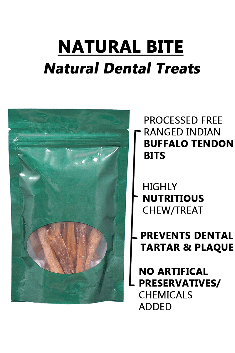 Pet Likes Natural Bite – 25 g. Natural Dental Treats For Dogs