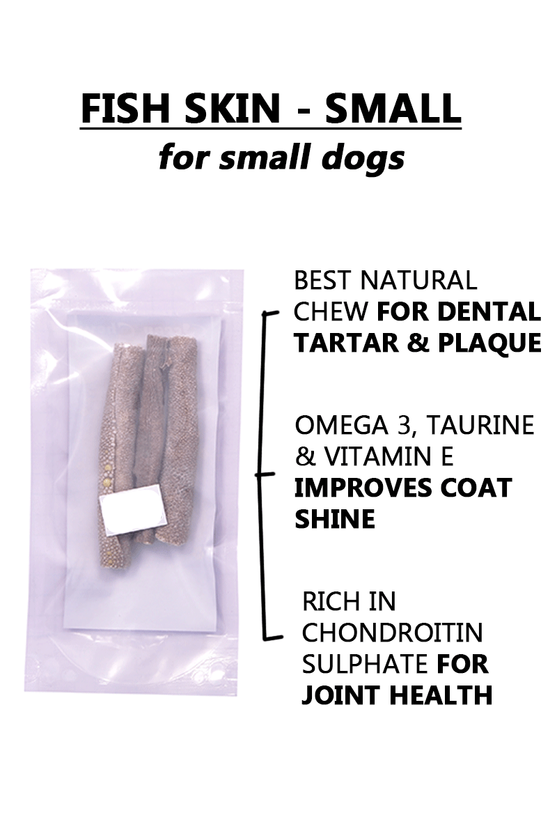 Ocean Chew (Fish Skin) – Small Size. Fish Chews For Dogs